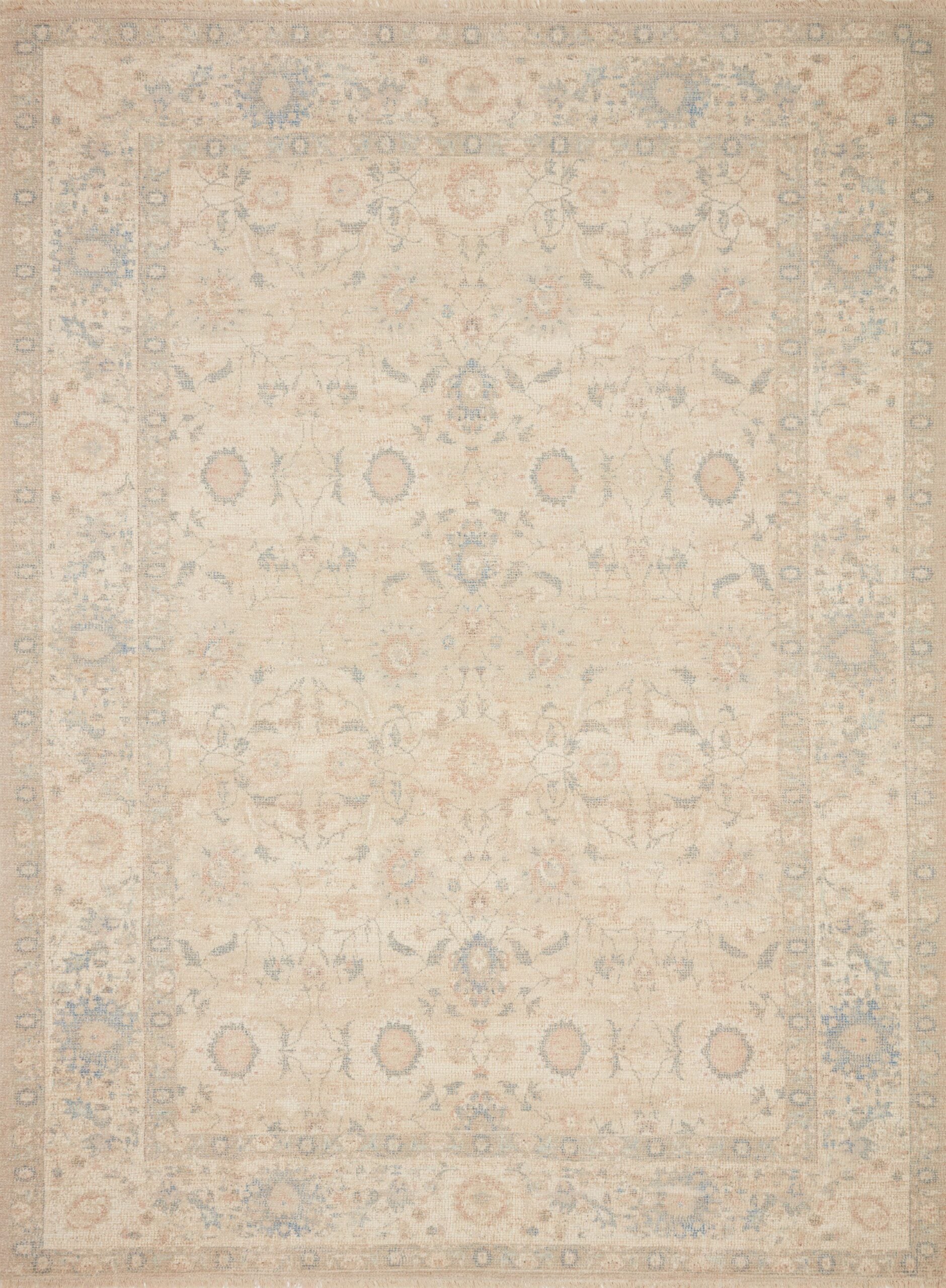 Loloi Priya Natural / Natural / Blue Rug