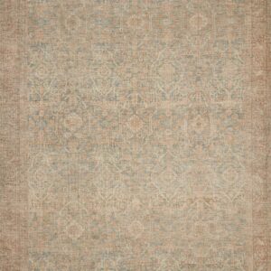 Loloi Priya Denim / Denim / Rust Rug