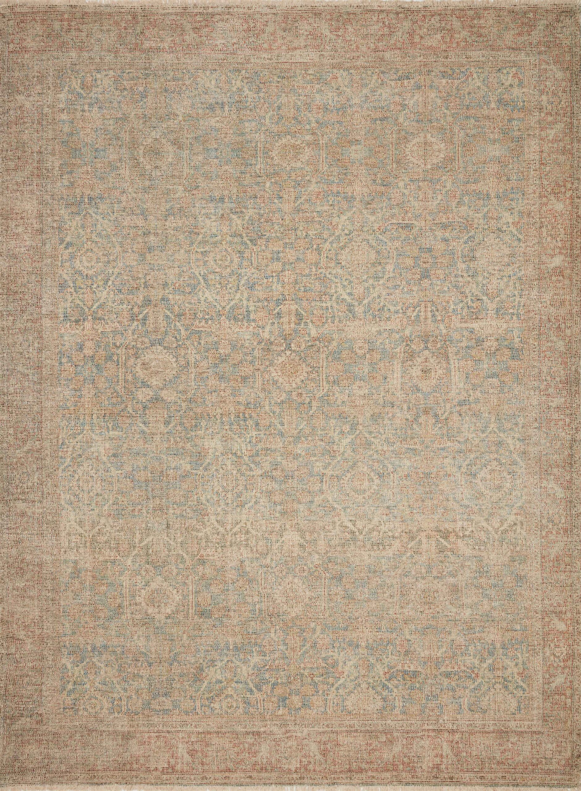 Loloi Priya Denim / Denim / Rust Rug