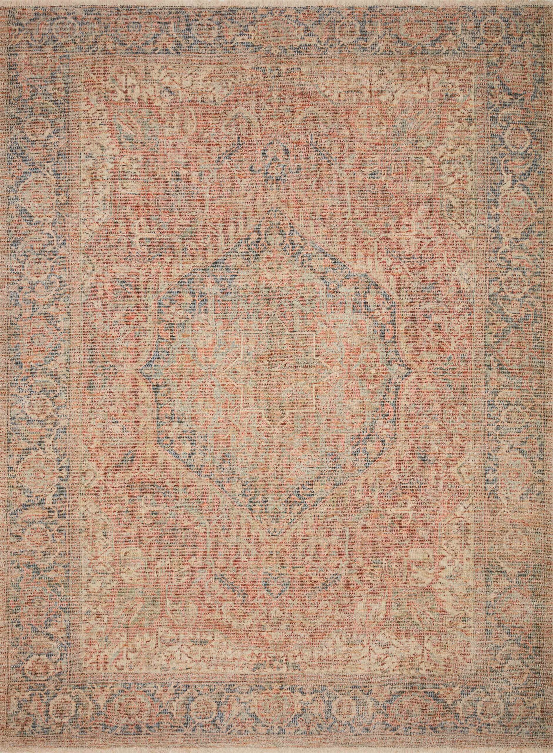 Loloi Priya Brick / Brick / Navy Rug