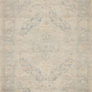 Loloi Priya Bone / Bone / Bluestone Rug