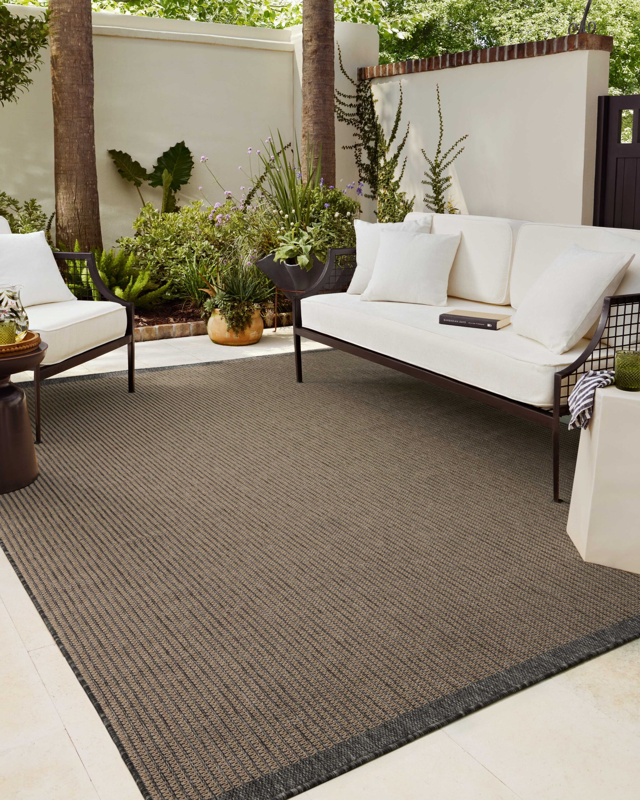 Chris Loves Julia x Wheat / Charcoal Rug
