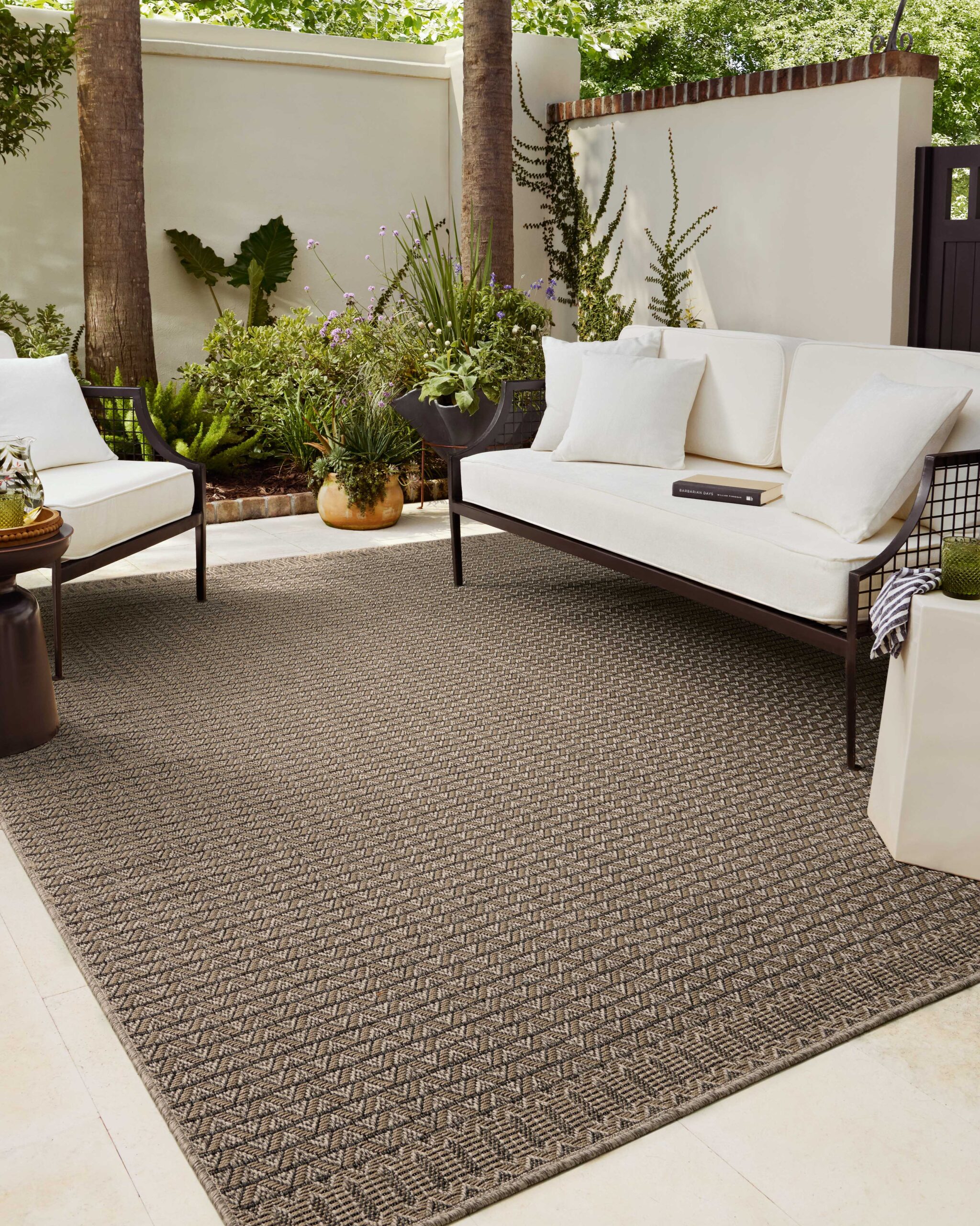 Chris Loves Julia x Natural / Graphite Rug