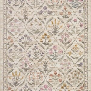 Floral Pattern Rifle Paper Co. x Rug