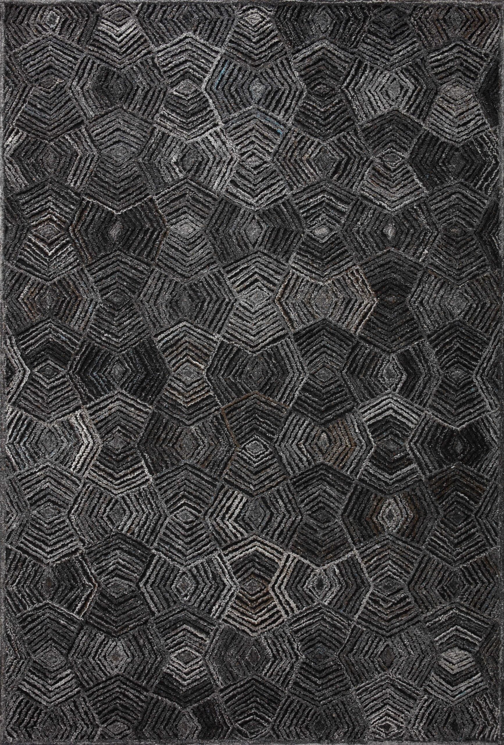 Loloi Prescott Charcoal /Fawn Rug