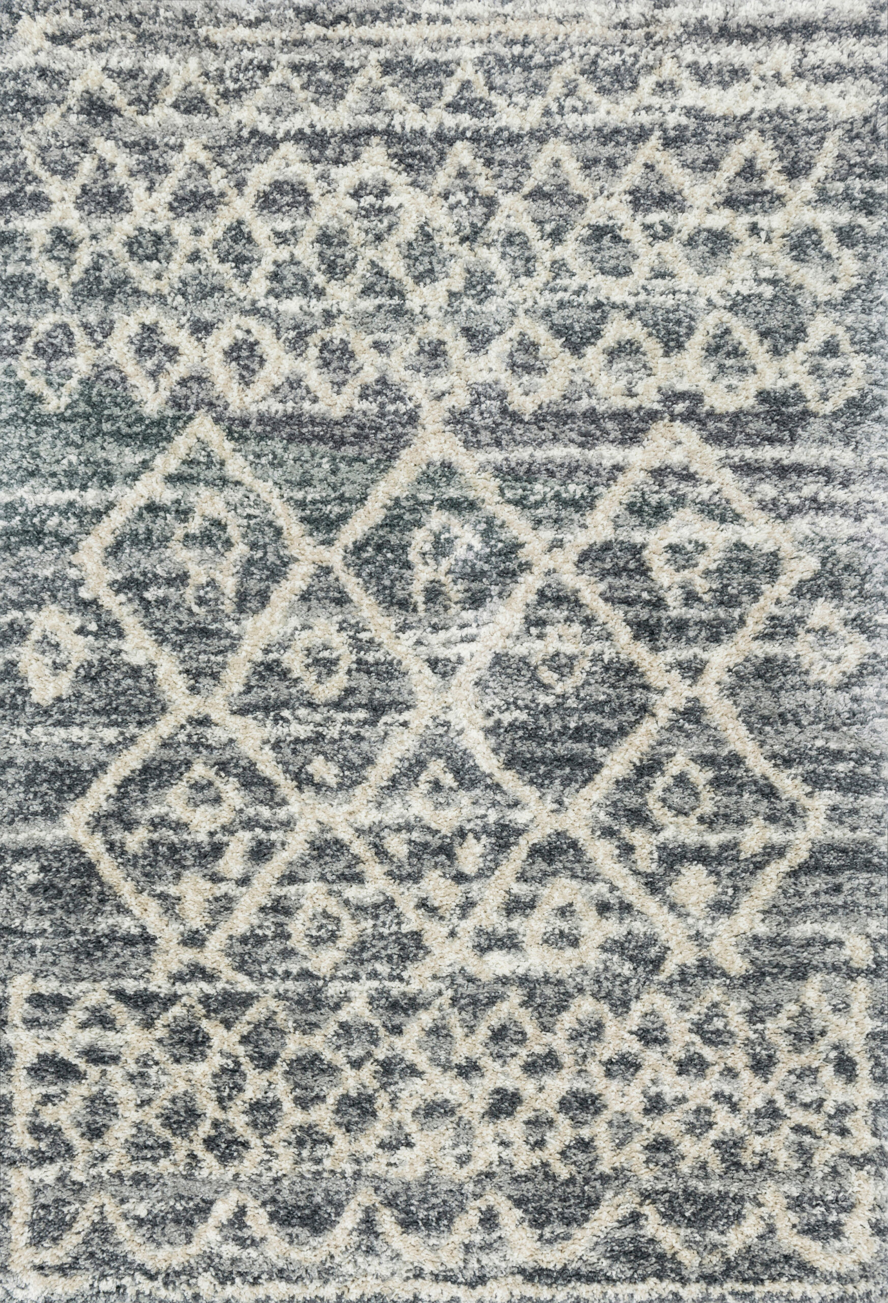 Loloi Quincy Graphite / Graphite / Beige Rug