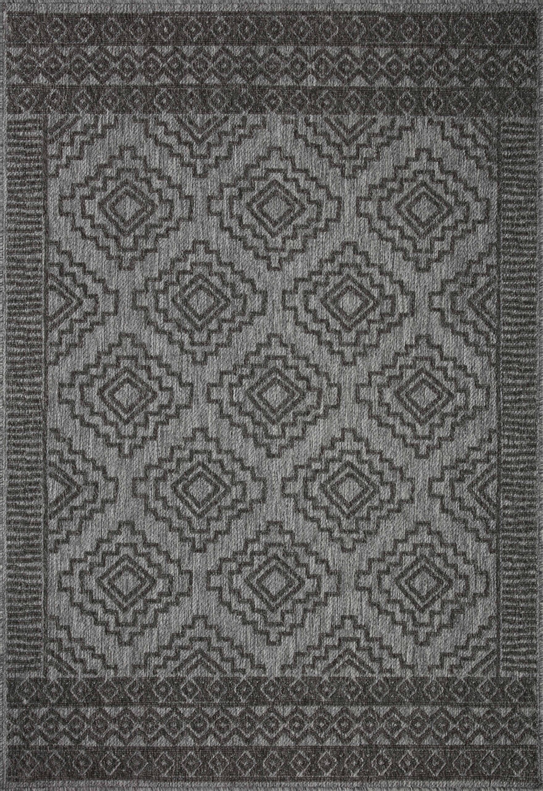 Loloi II Rainier Grey Grey / Charcoal Rug