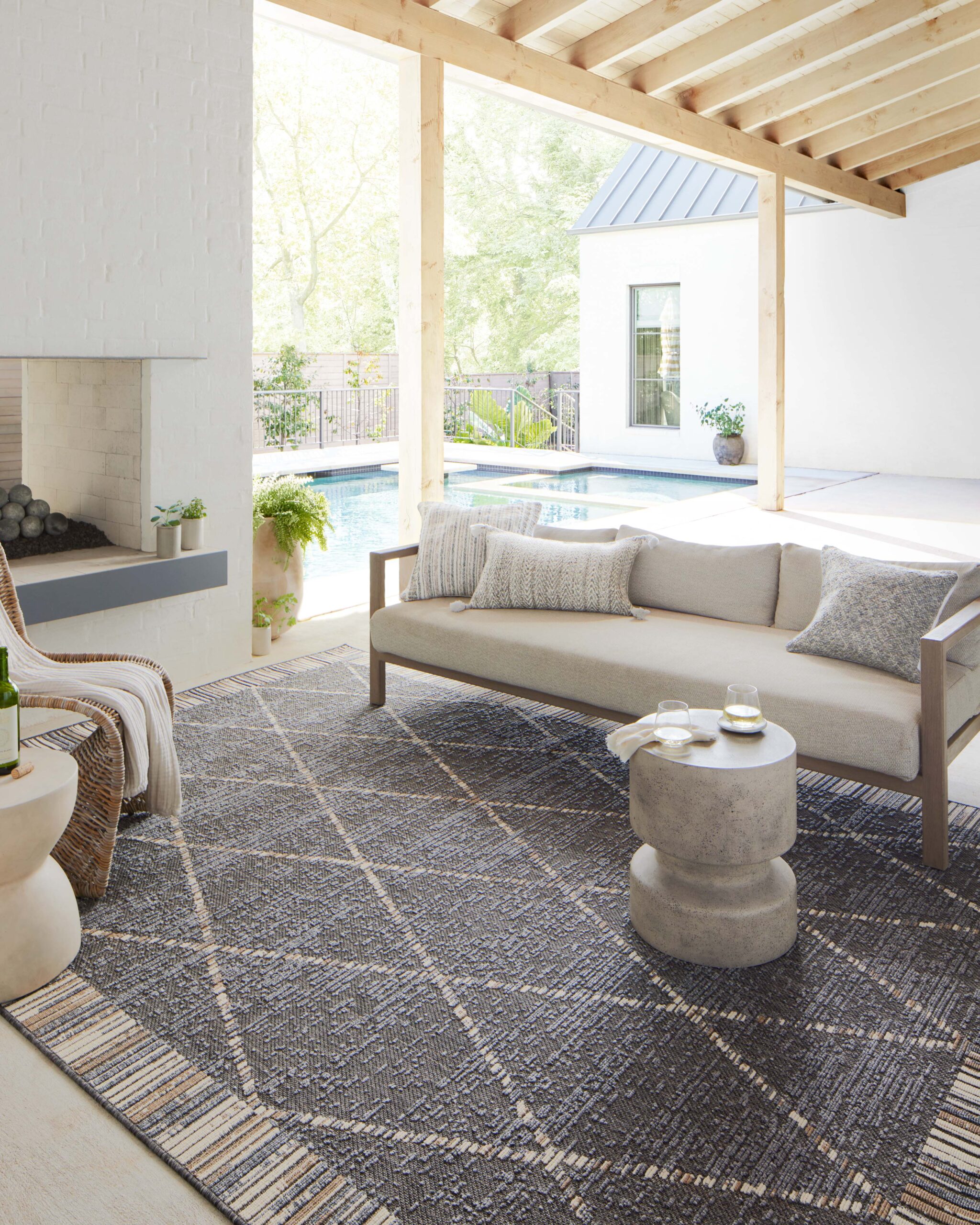 Loloi II Rainier Slate Slate / Multi Rug