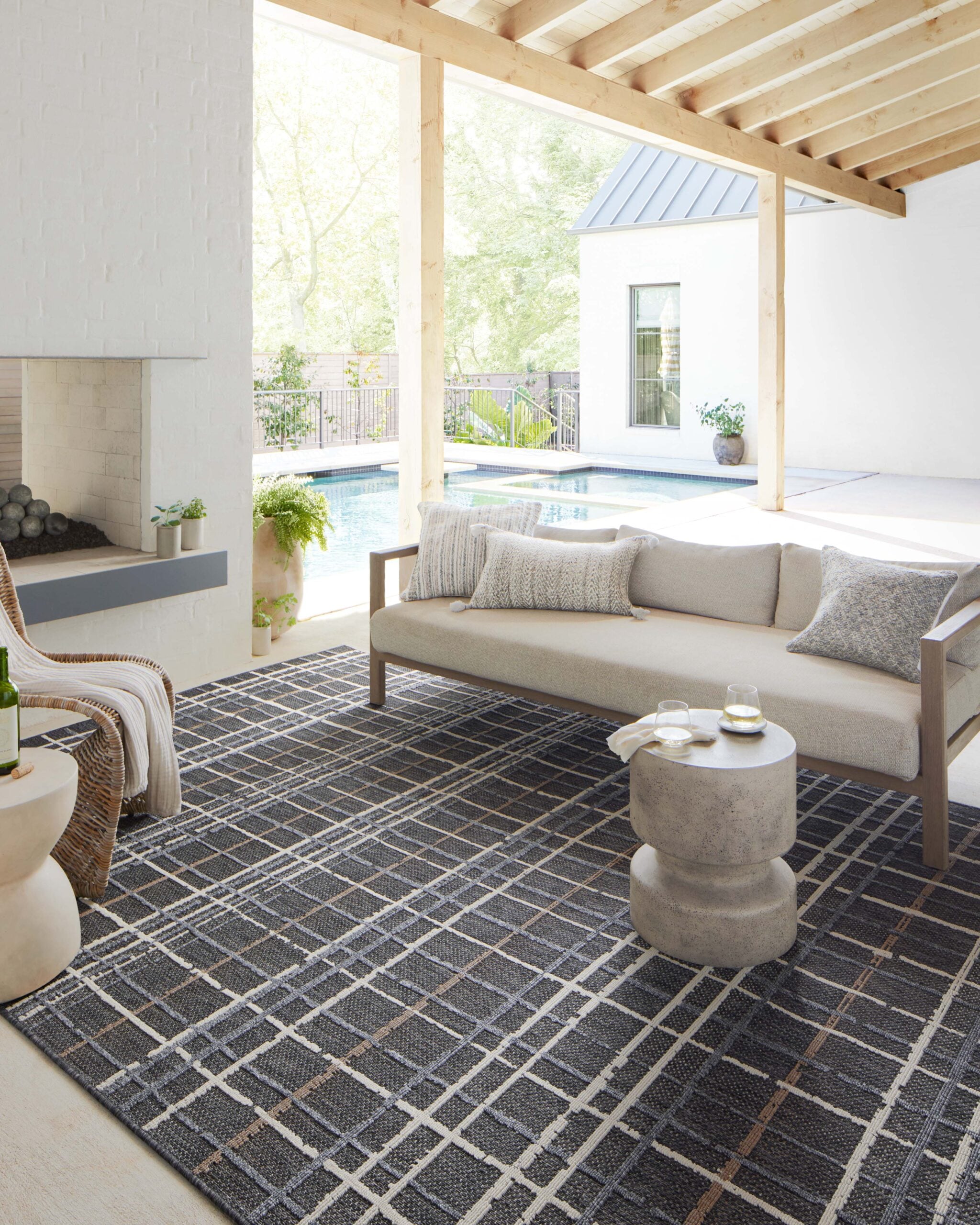 Loloi II Rainier Charcoal Charcoal / Multi Rug