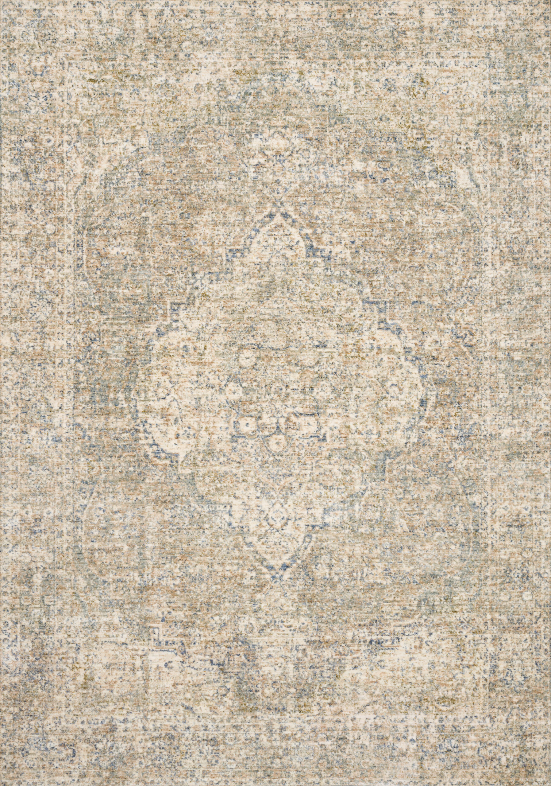 Loloi Revere Granite / Granite / Blue Rug
