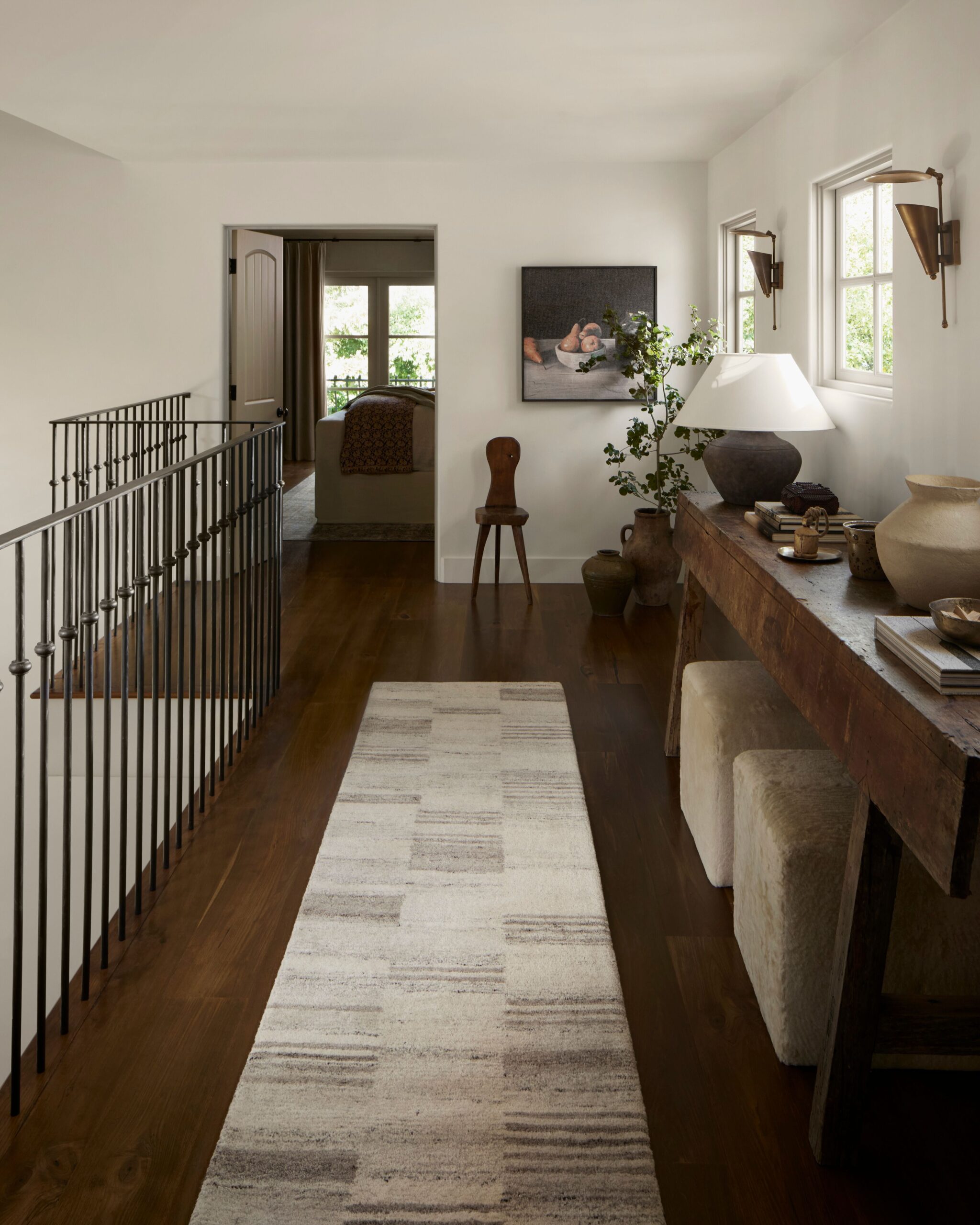 Amber Lewis x Loloi Ivory / Dove Rug