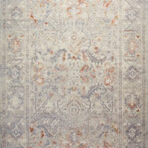 Chris Loves Julia x Oatmeal / Lavender Rug