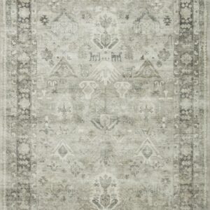 Loloi II Rosette Steel Steel / Graphite Rug