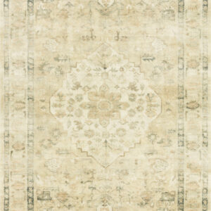 Loloi II Rosette Sand Sand / Ivory Rug