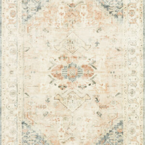 Loloi II Rosette Clay Clay / Ivory Rug