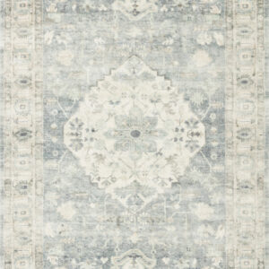 Loloi II Rosette Denim Denim / Fog Rug