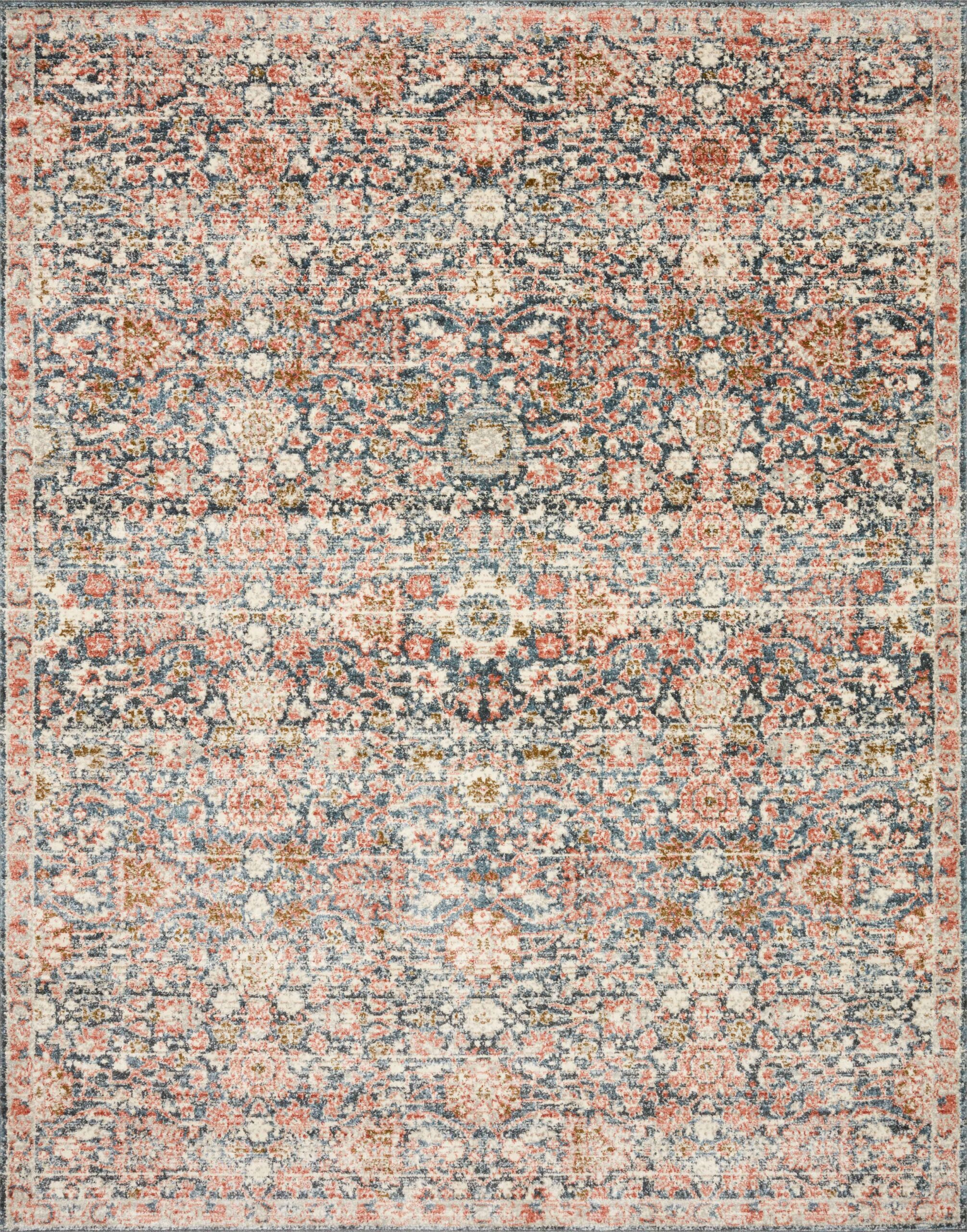 Loloi II Saban Navy Navy / Rust Rug