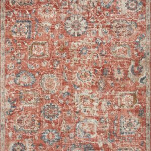 Loloi II Saban Rust Rust / Multi Rug