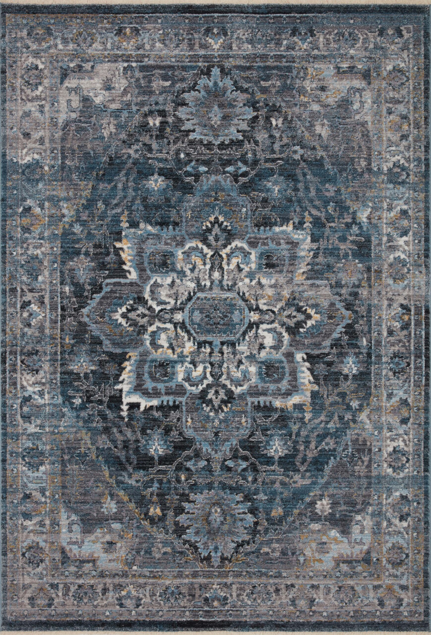 Loloi II Samra Denim Denim / Grey Rug