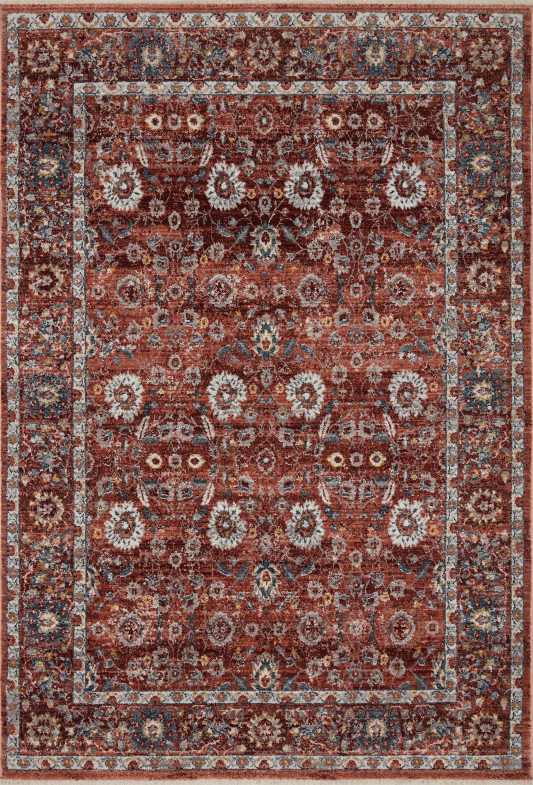 Loloi II Samra Brick Brick / Multi Rug