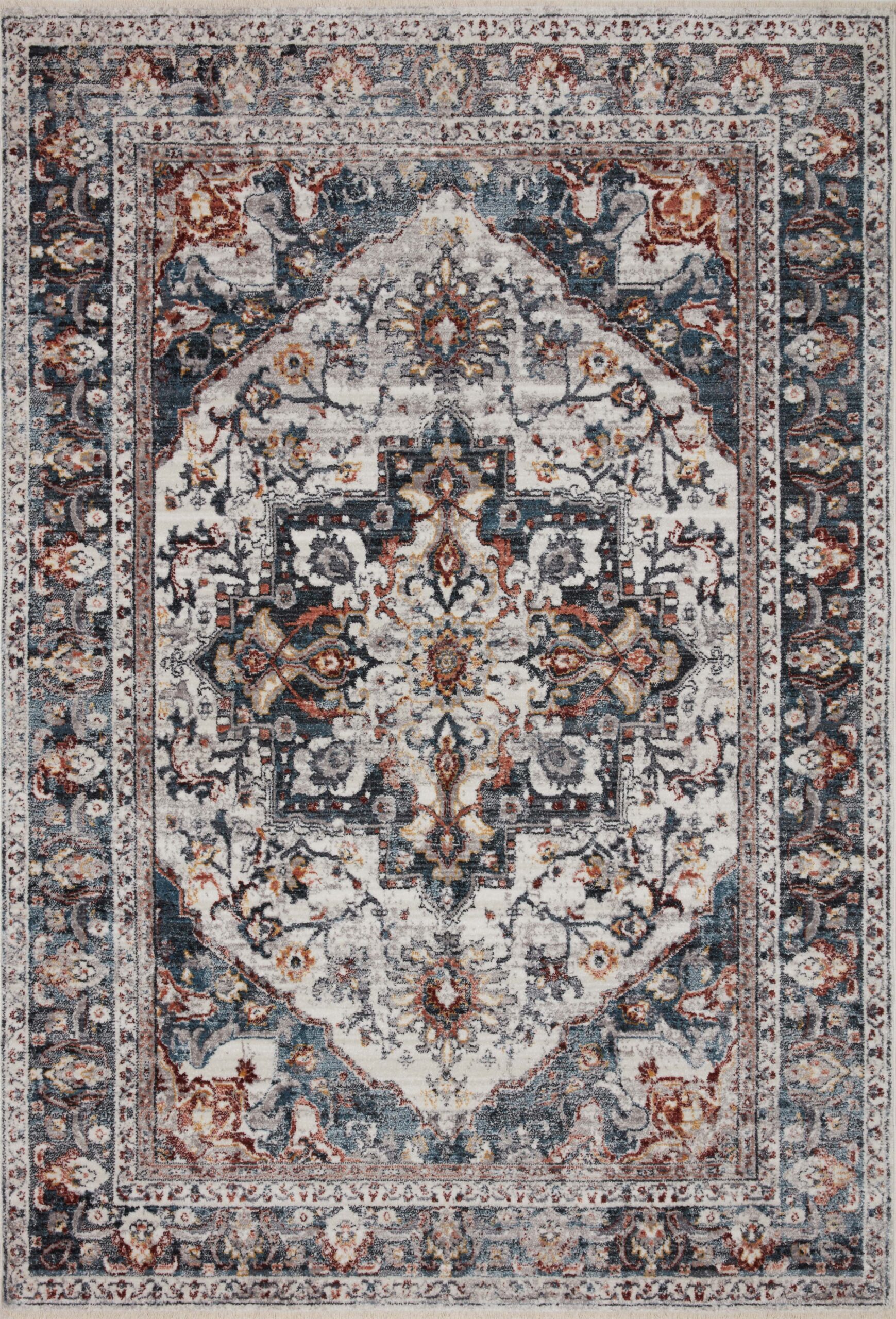Loloi II Samra Ivory Ivory / Denim Rug