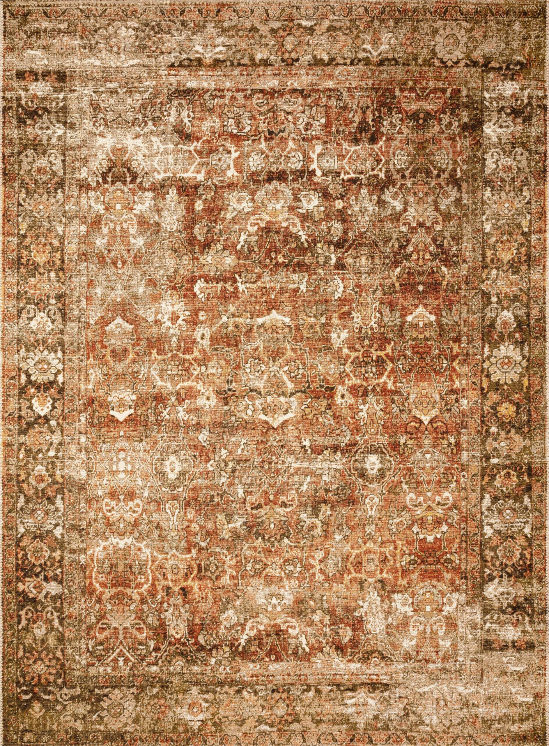Loloi II Sebastian Rust Rust / Tobacco Rug
