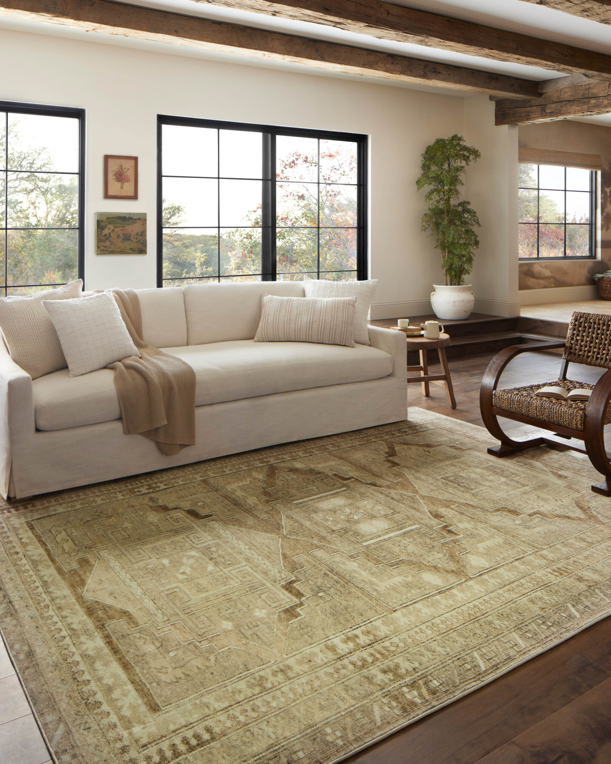 Magnolia Home by Joanna Khaki / Tobacco Rug
