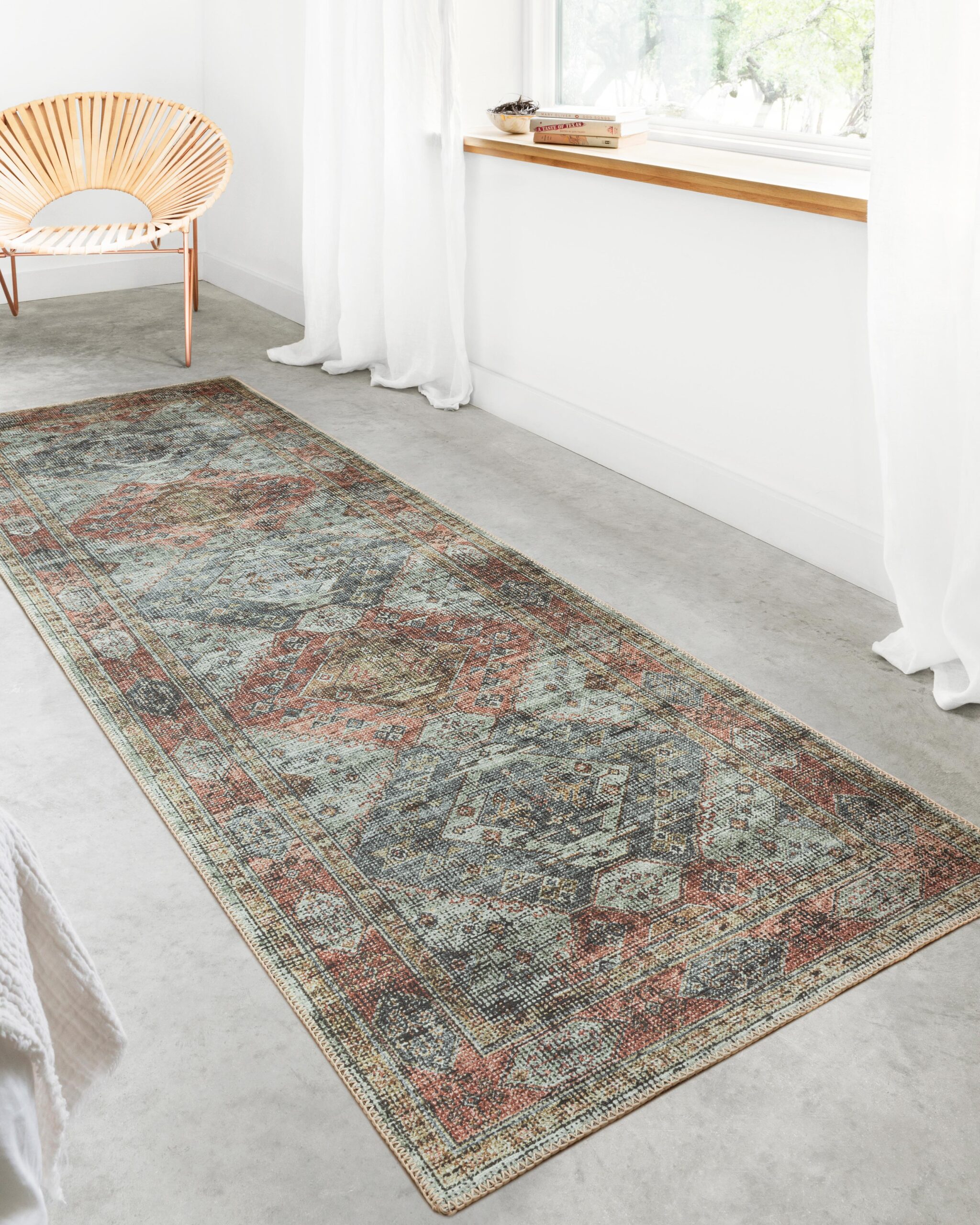 Loloi II Skye Apricot Apricot / Mist Rug