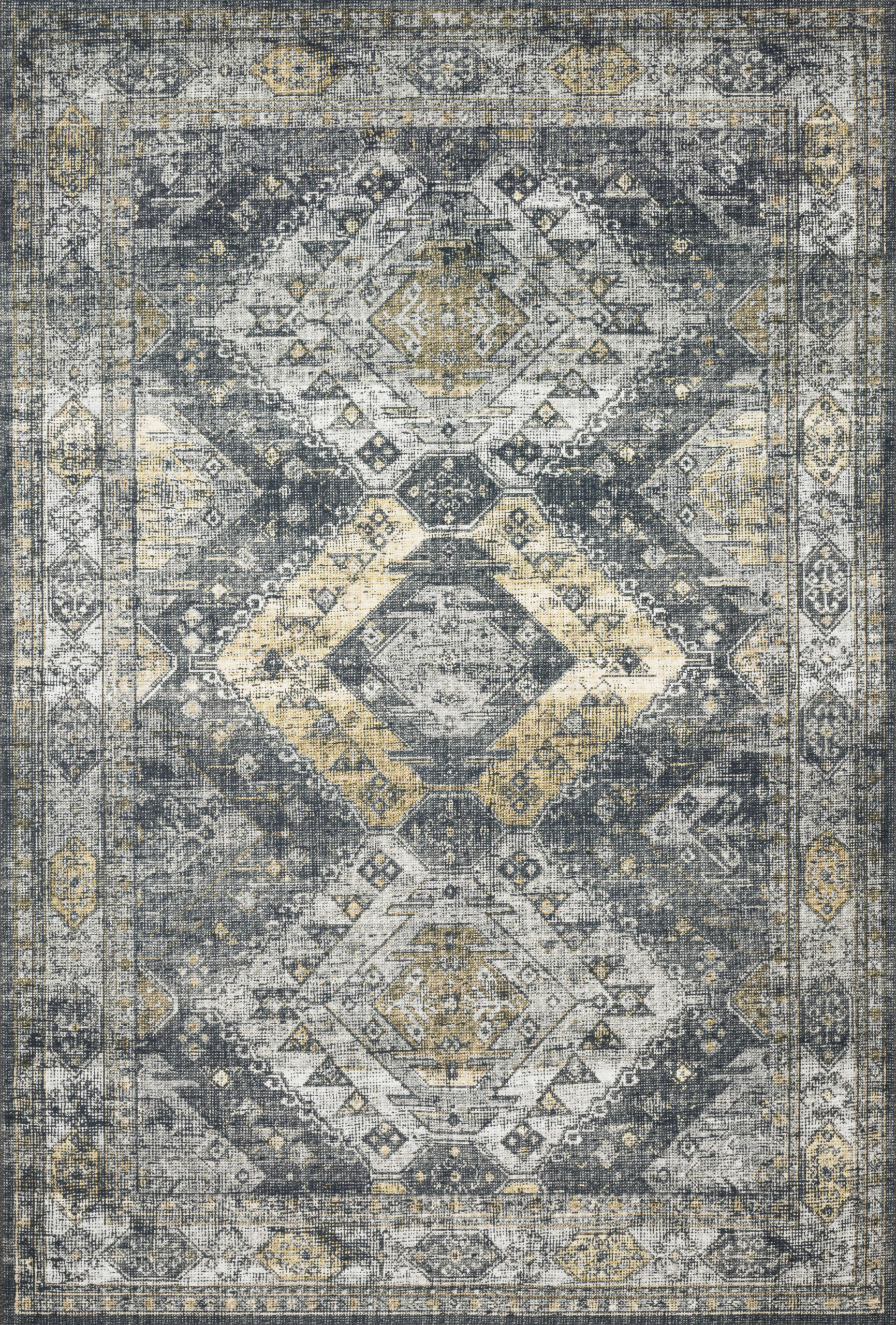 Loloi II Skye Graphite Graphite / Silver Rug