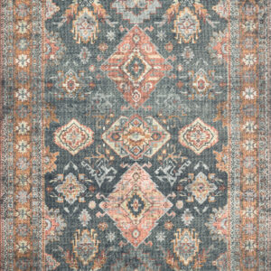 Loloi II Skye Sea Sea / Rust Rug