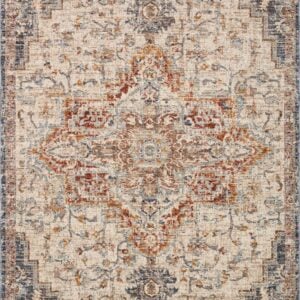 Loloi II Sorrento Ivory Ivory / Fiesta Rug