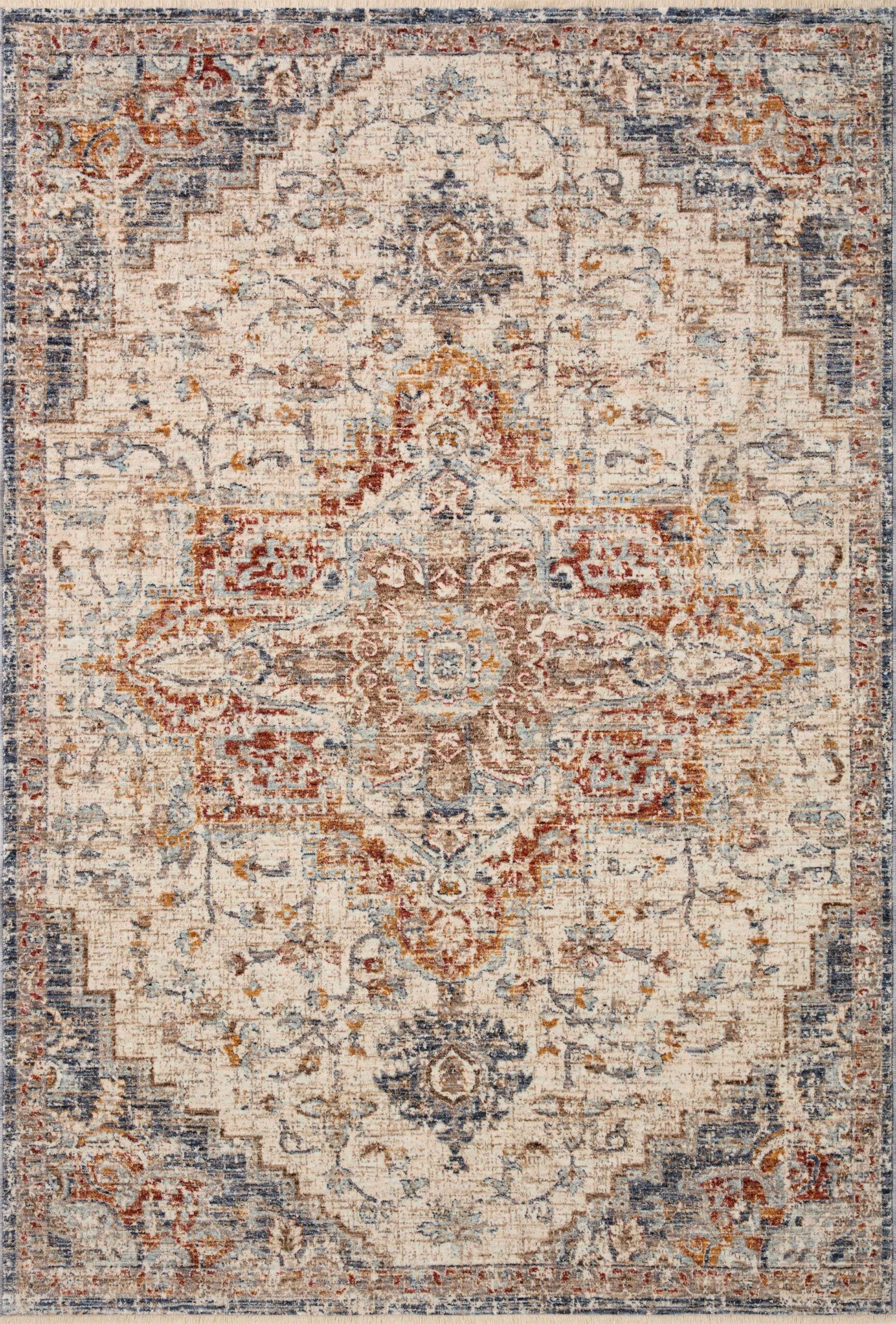 Loloi II Sorrento Ivory Ivory / Fiesta Rug
