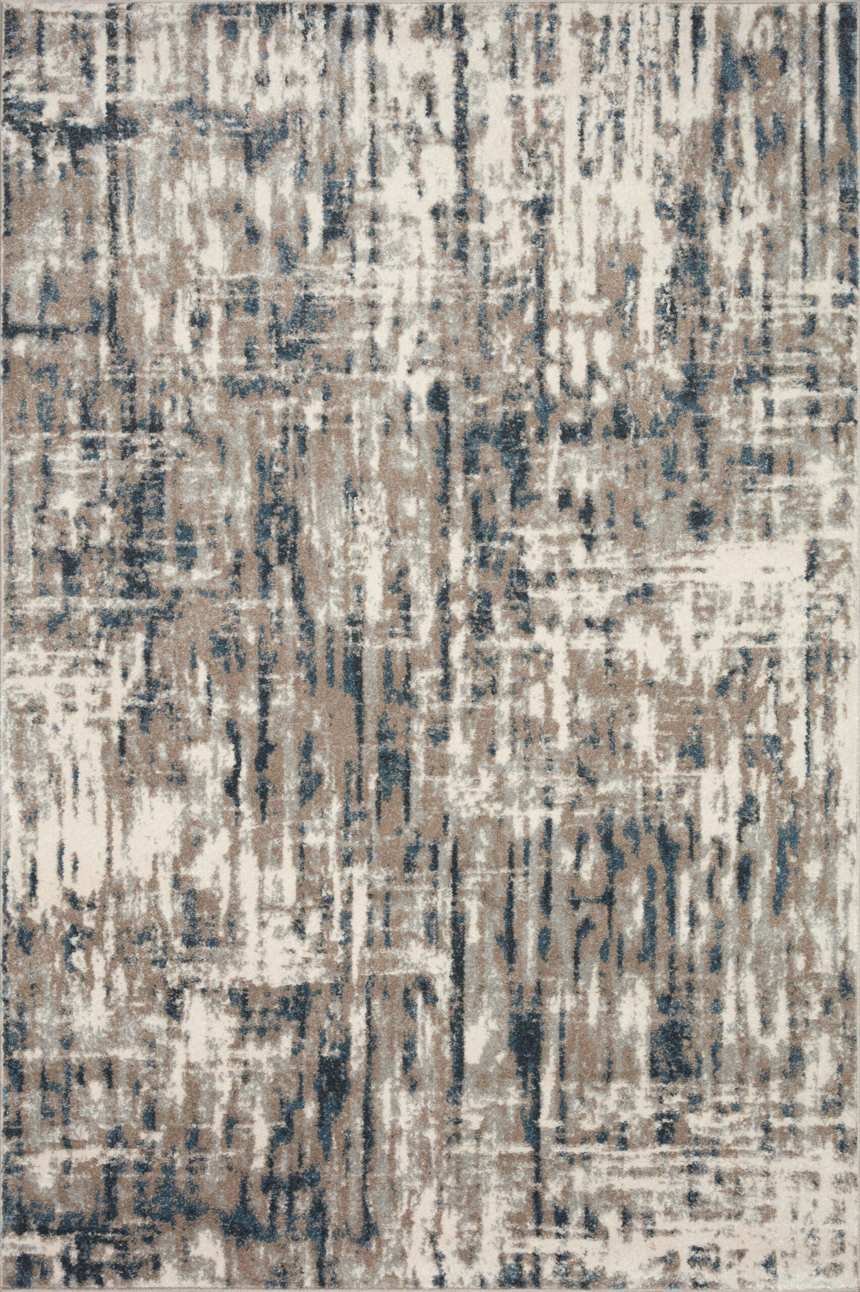 Loloi II Spirit Stone Stone / Blue Rug