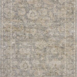 Loloi II Tabitha Slate Slate / Natural Rug