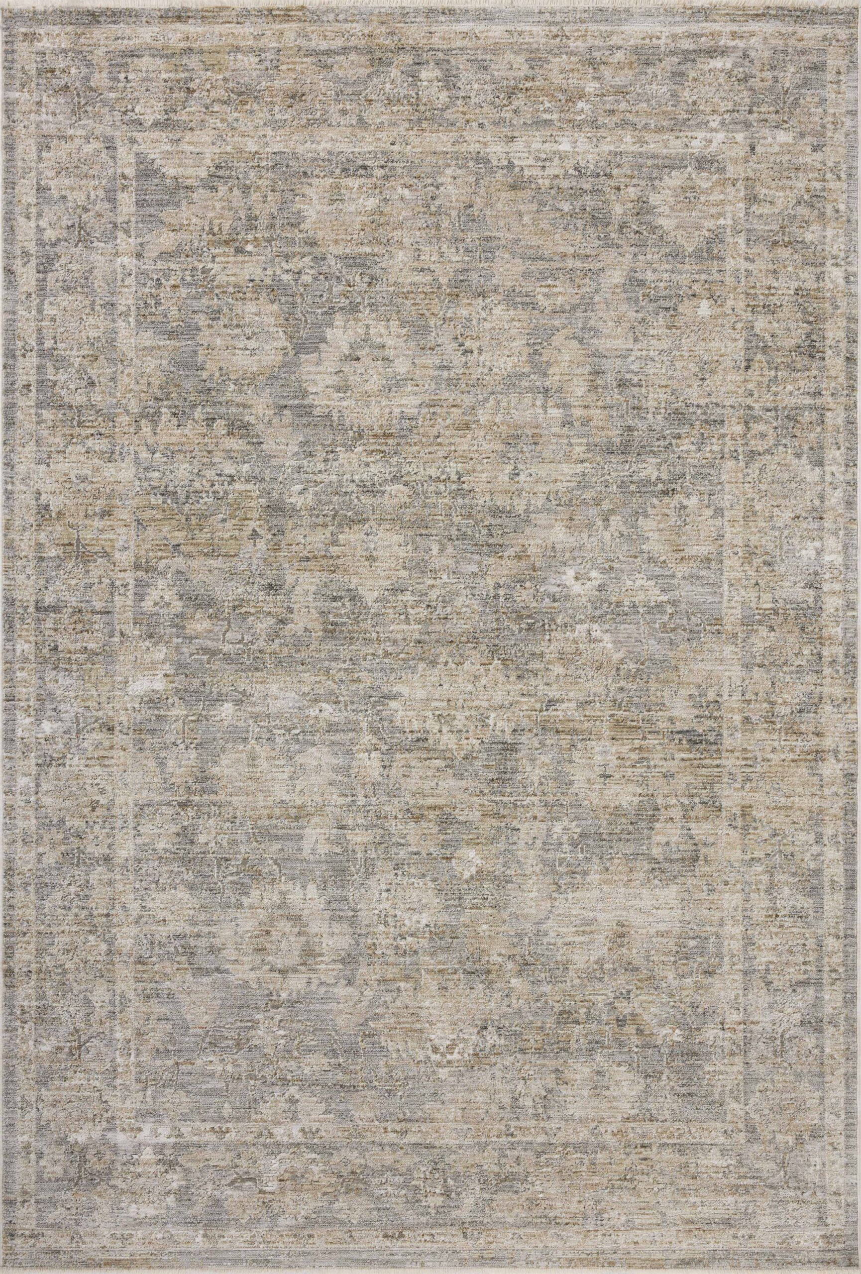 Loloi II Tabitha Slate Slate / Natural Rug