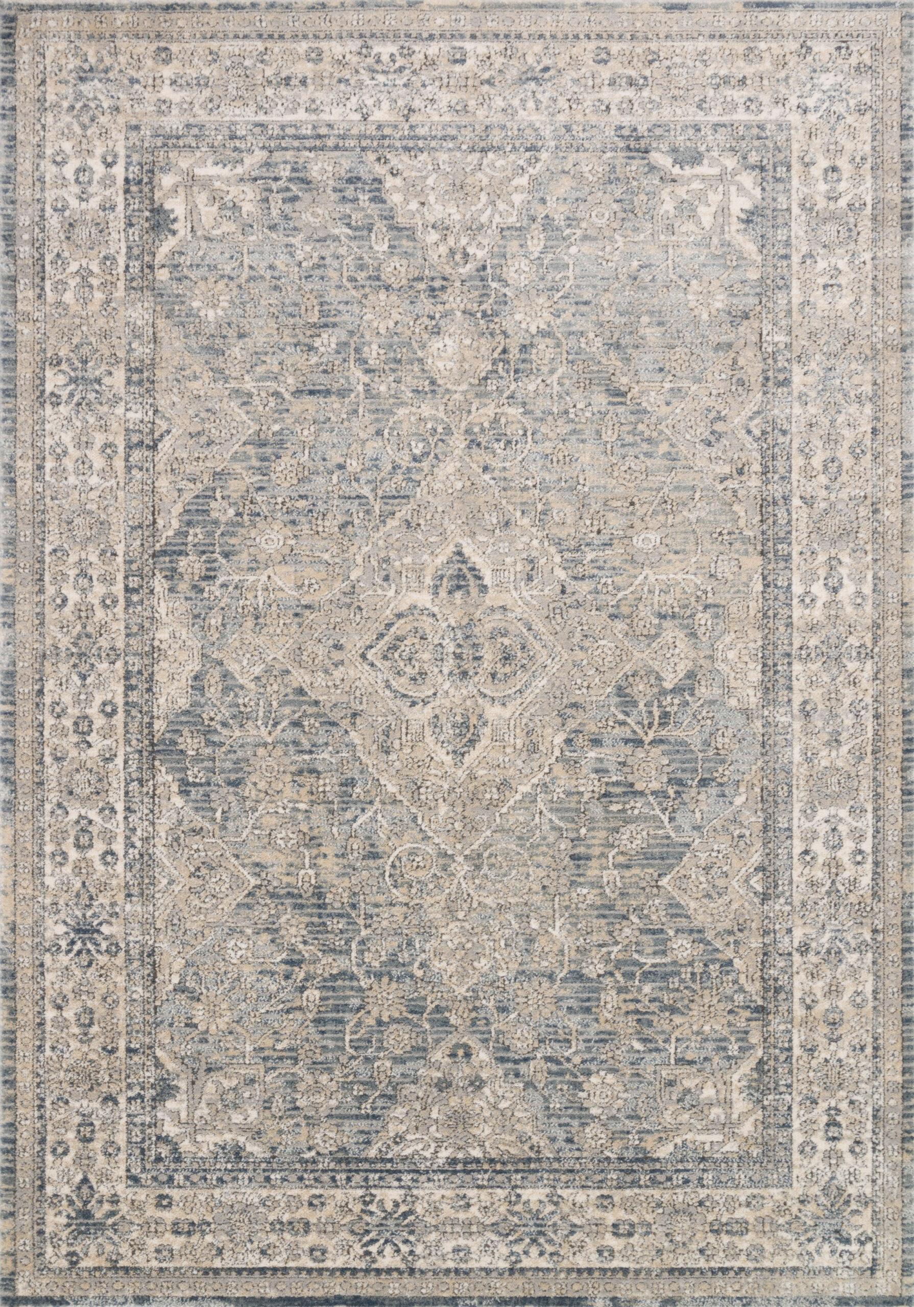 Loloi II Teagan Sky Sky / Natural Rug