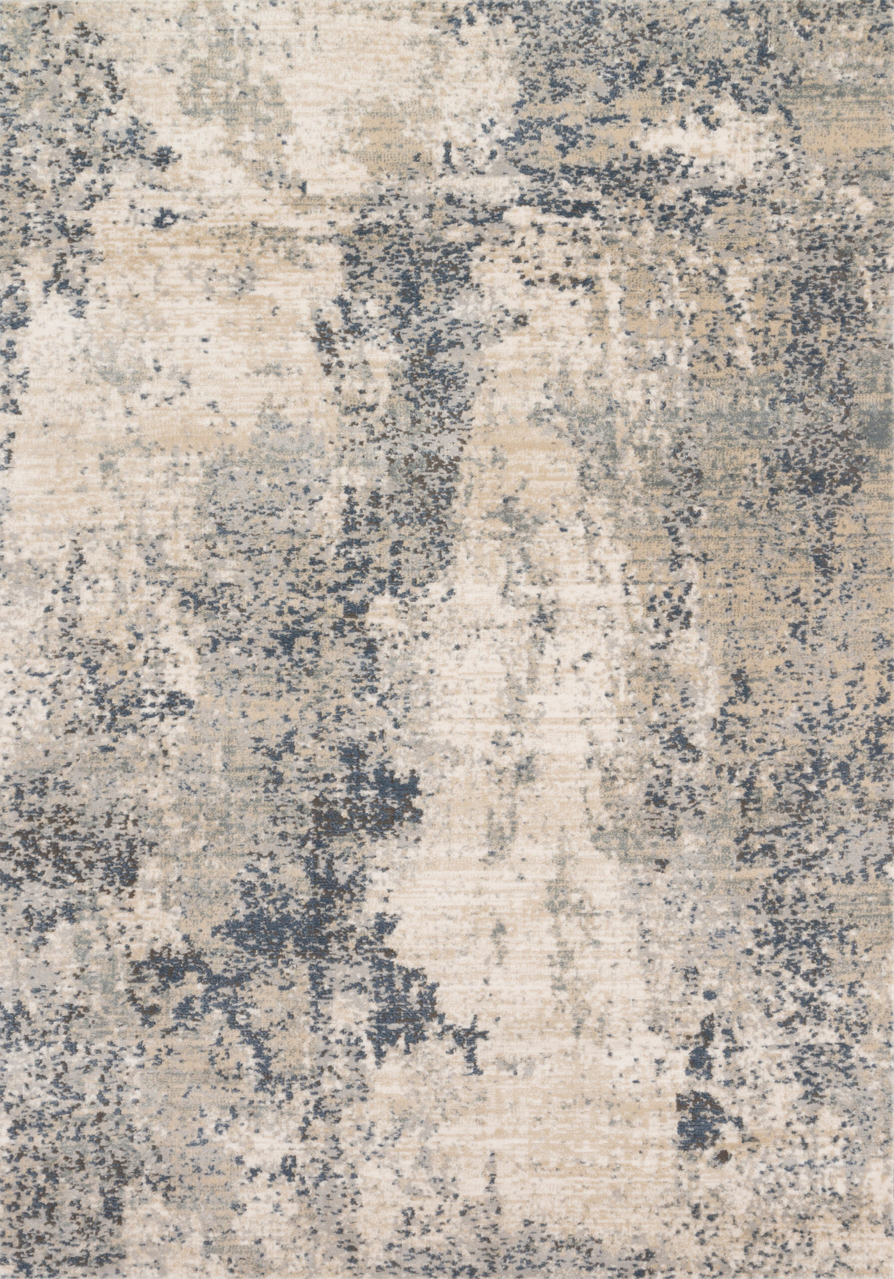 Loloi II Teagan Natural Natural / Denim Rug