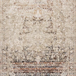 Loloi Theia Taupe / Taupe / Brick Rug