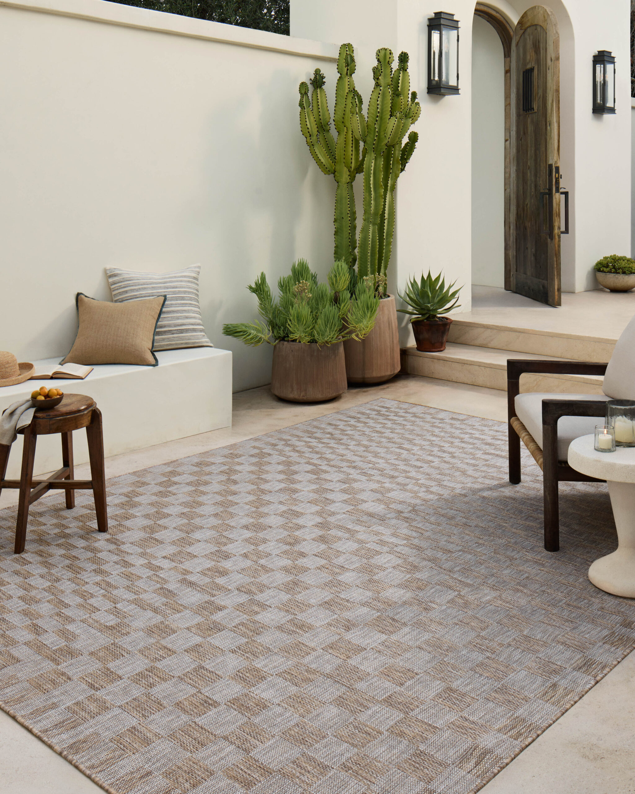 Amber Lewis x Loloi Natural / Dove Rug