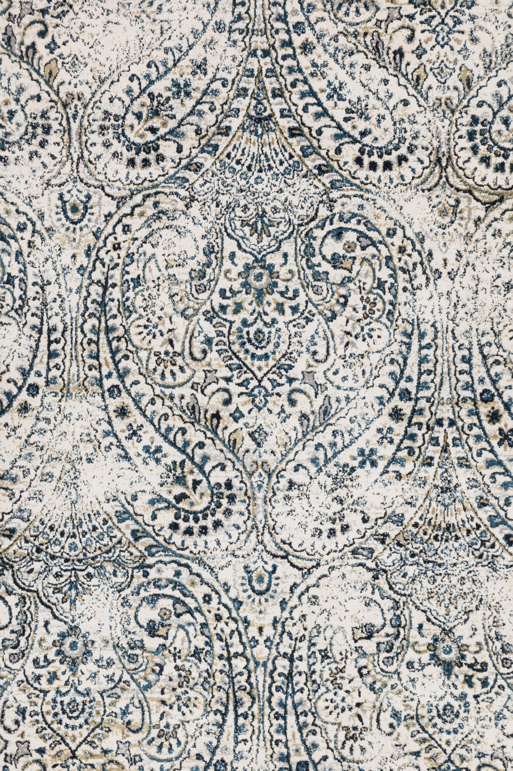 Loloi II Torrance Ivory Ivory / Indigo Rug