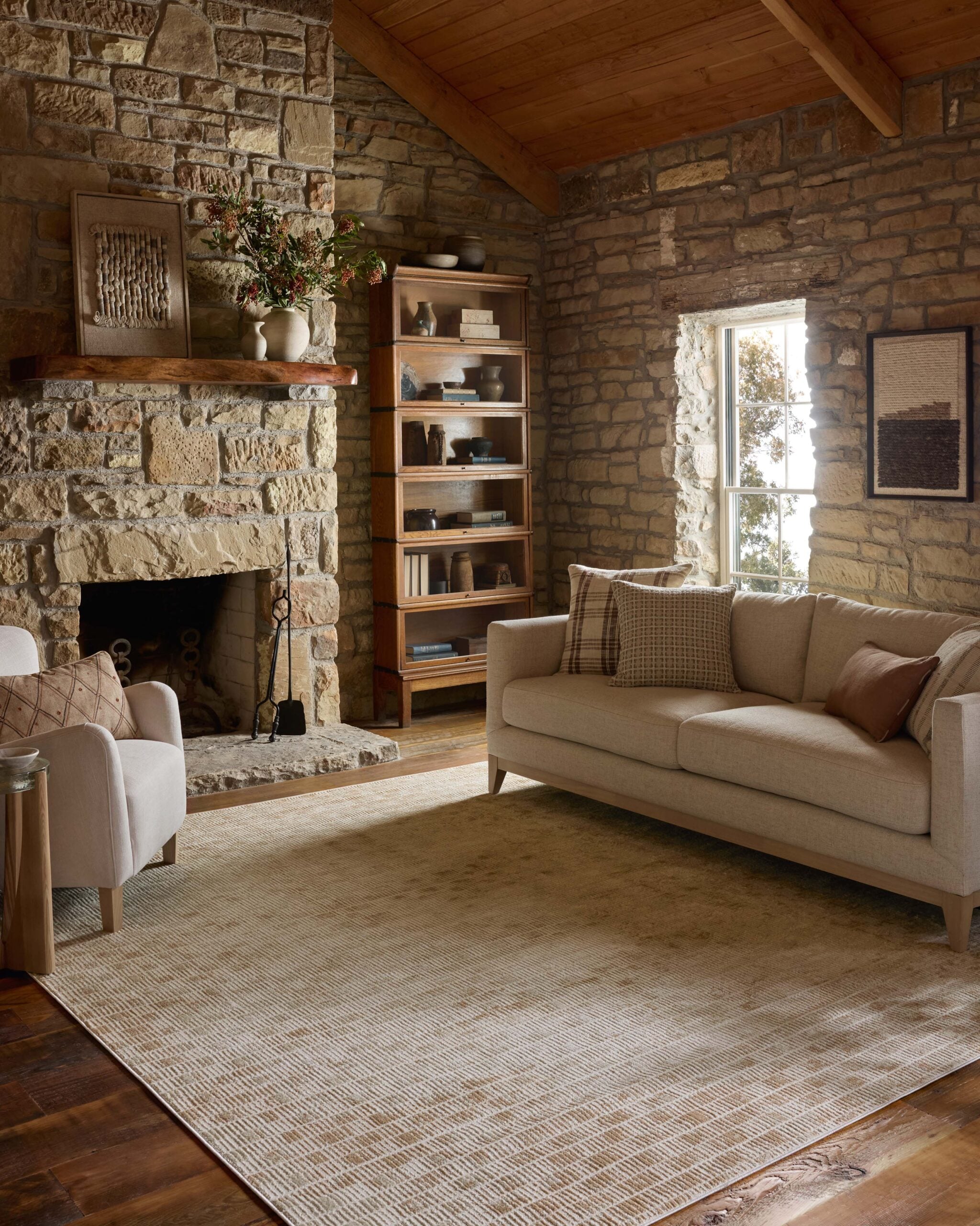 Loloi II Townes Beige Beige / Clay Rug