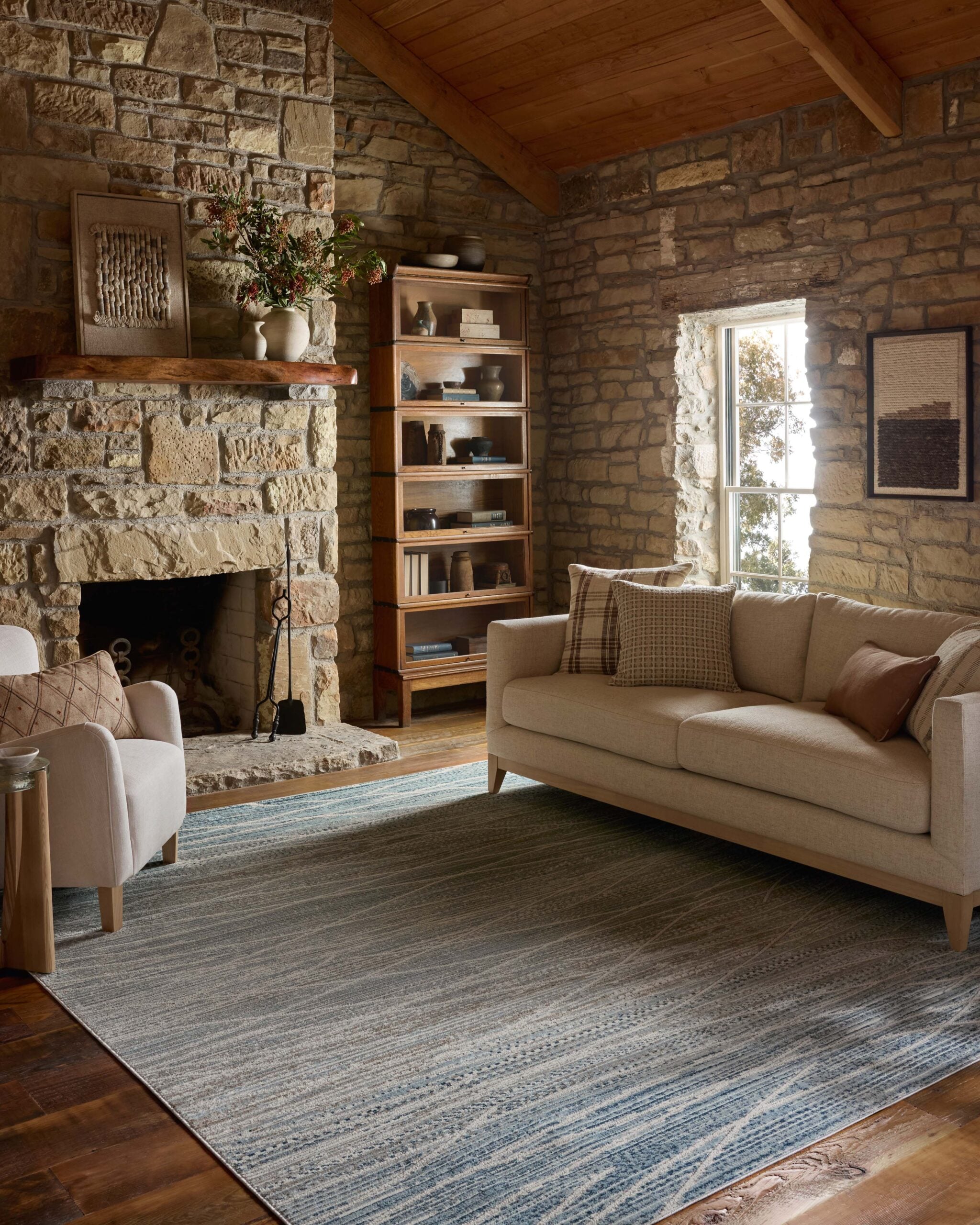 Loloi II Townes Natural Natural / Sky Rug