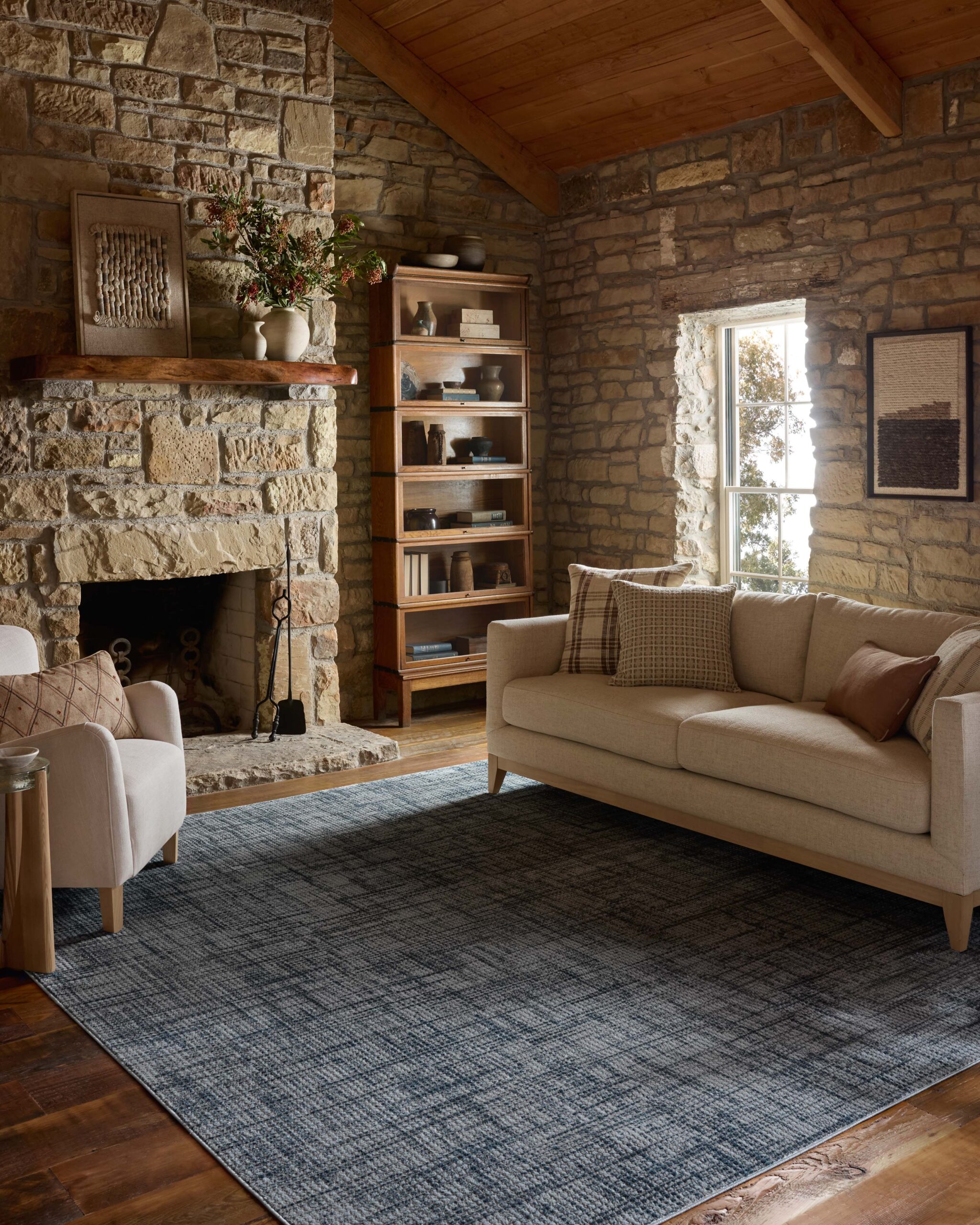 Loloi II Townes Grey Grey / Denim Rug