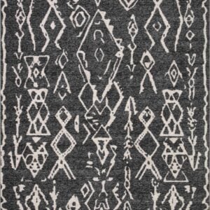 Loloi II Vance Charcoal Charcoal / Dove Grey Area Rug