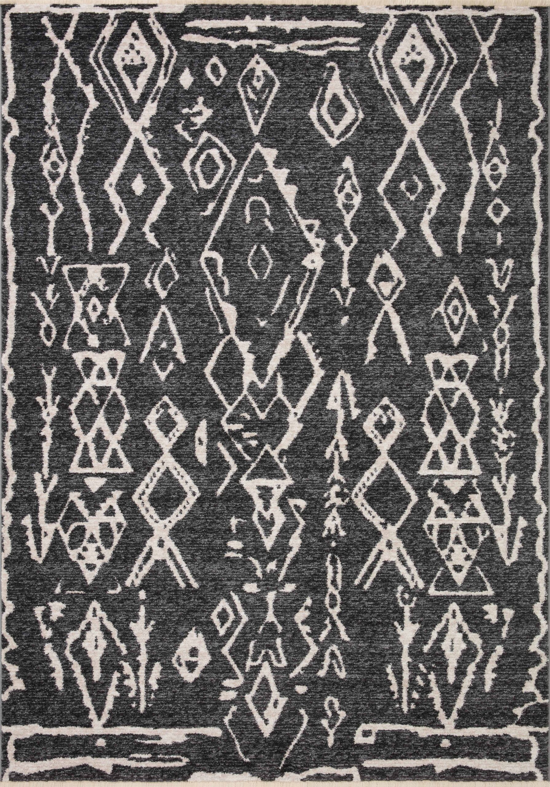 Loloi II Vance Charcoal Charcoal / Dove Grey Area Rug