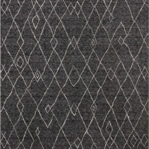 Loloi II Vance Charcoal / Dove Patterned Area Rug