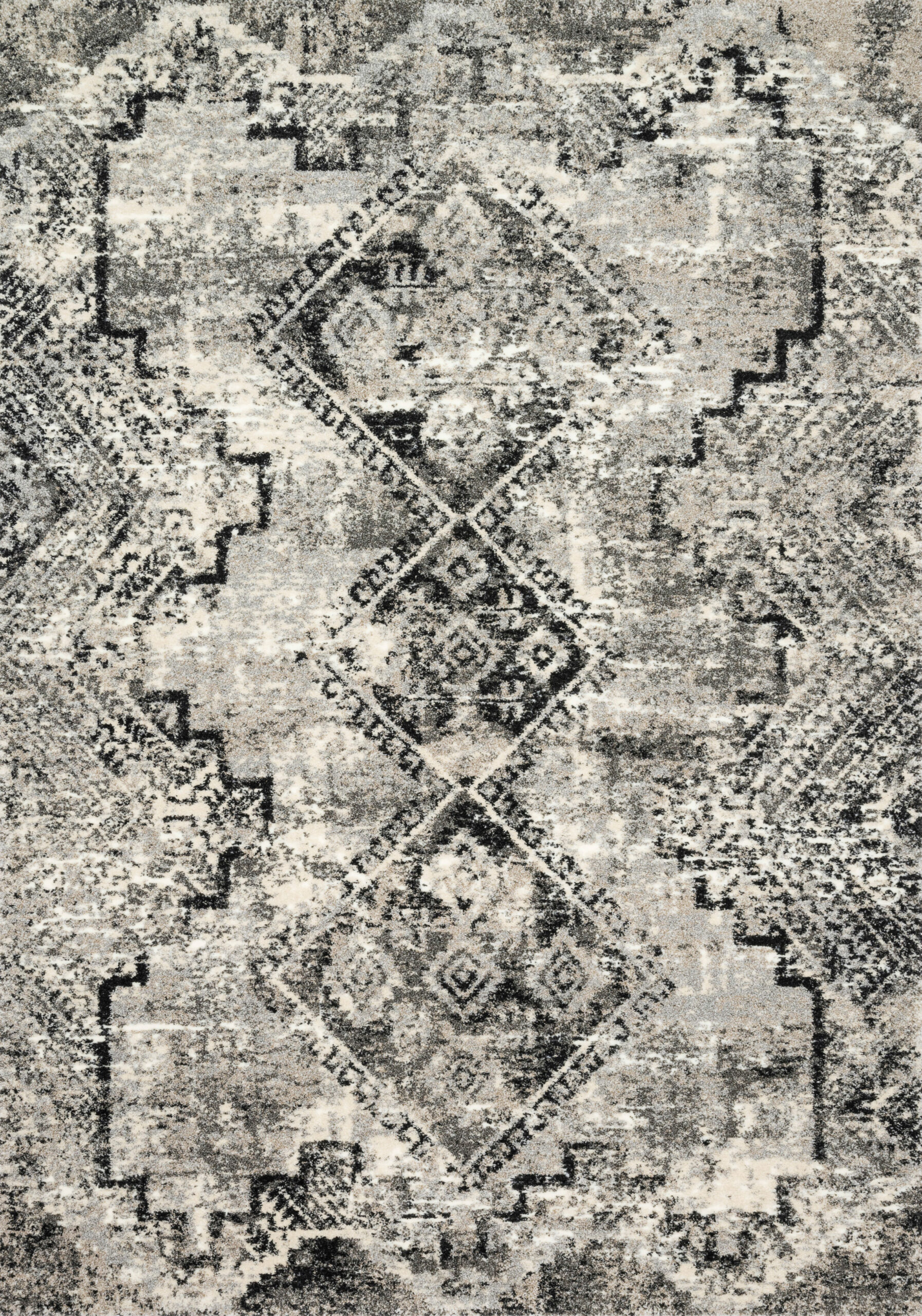 Loloi Viera Grey / Grey / Black Rug