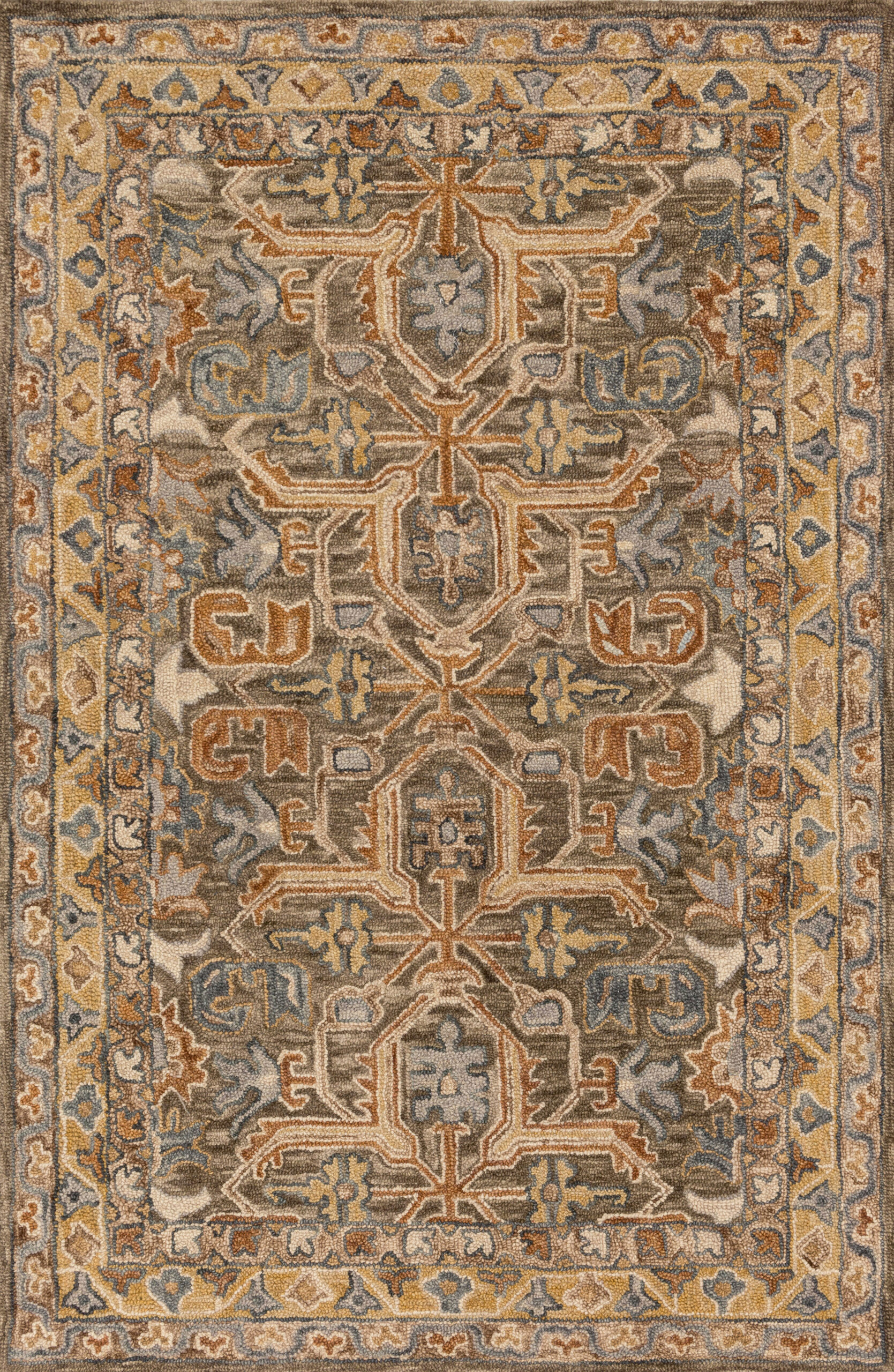 Loloi Victoria Walnut / Walnut / Multi Rug