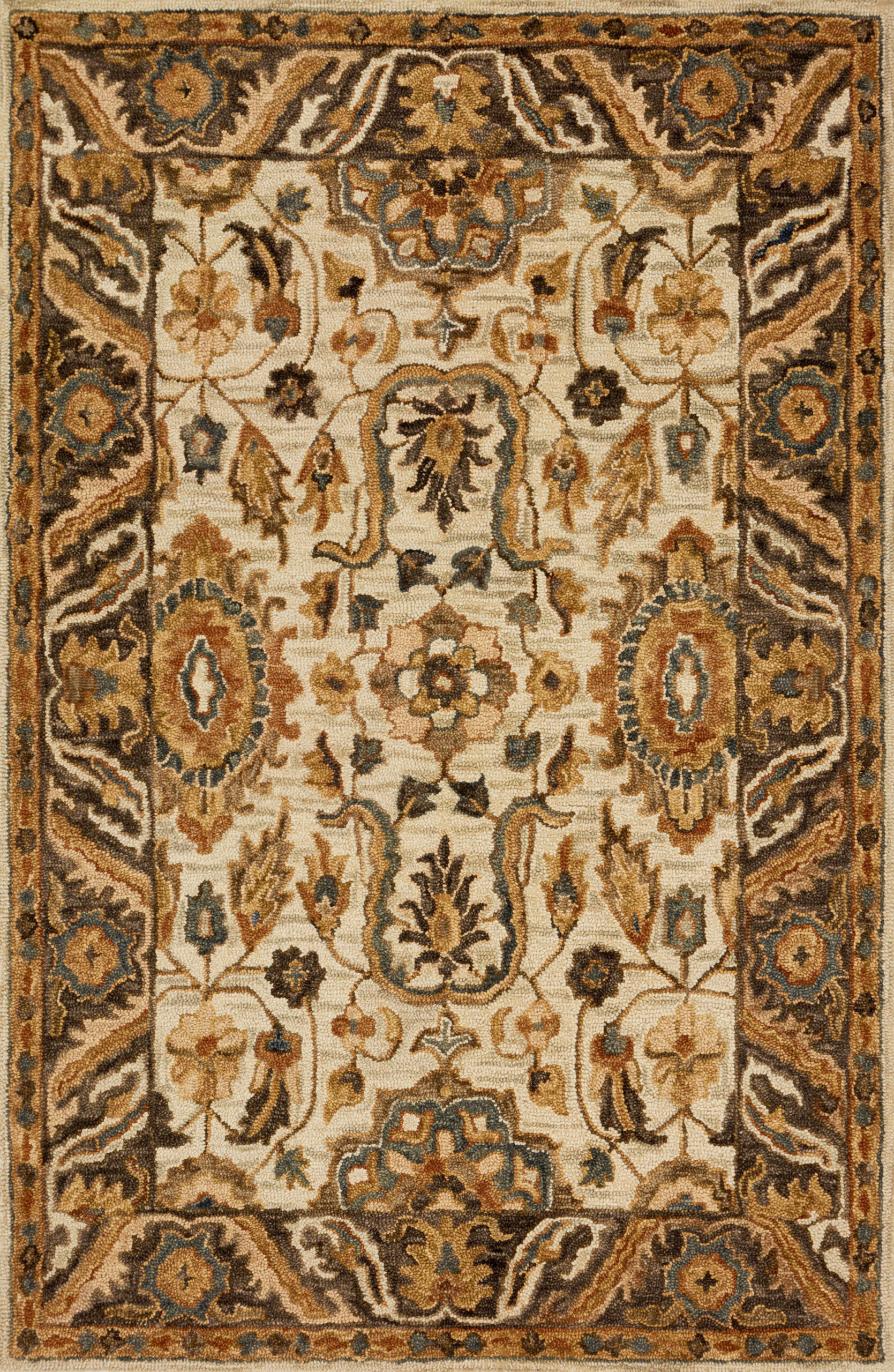 Loloi Victoria Ivory / Ivory / Dk Rug