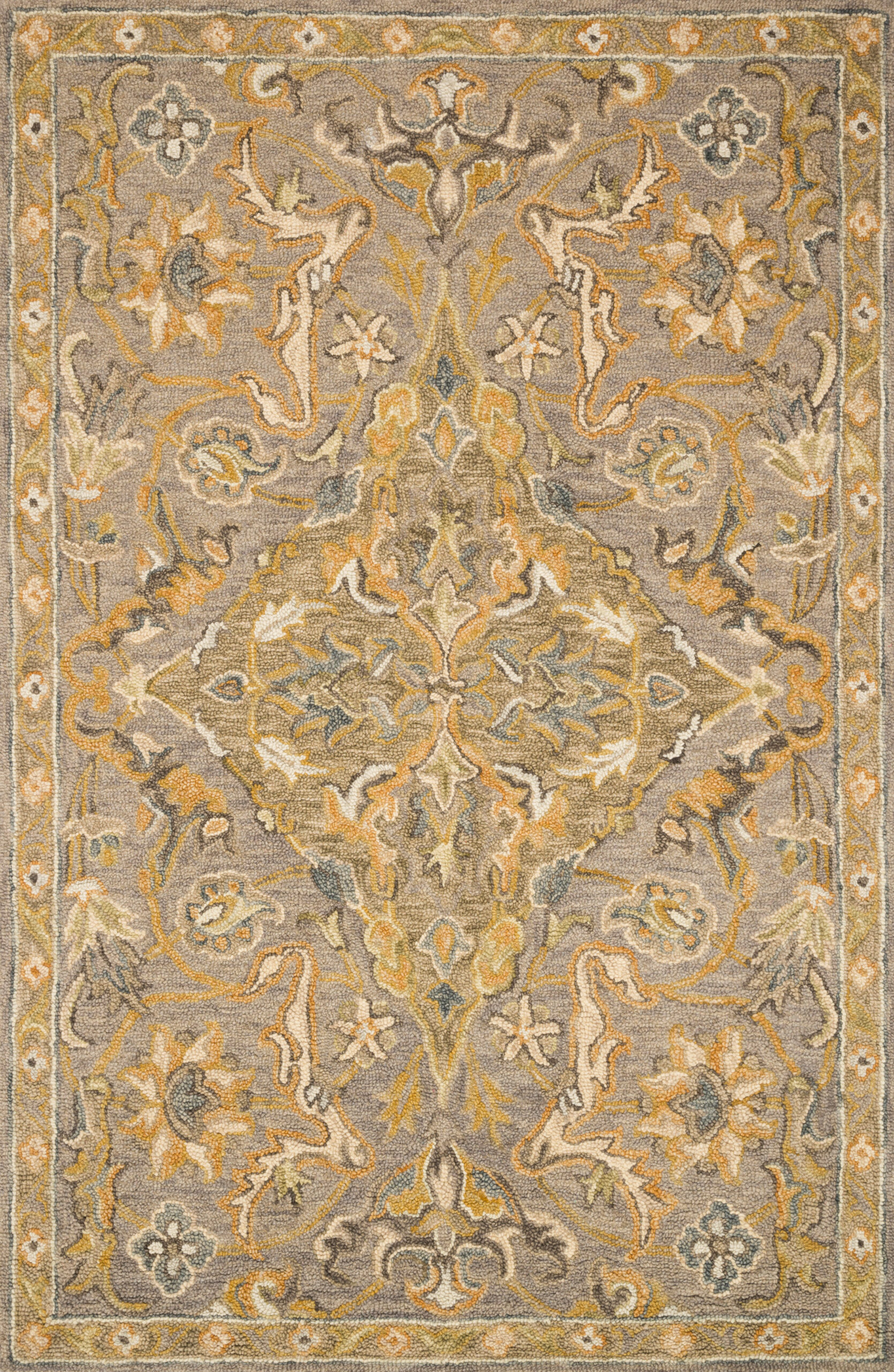 Loloi Victoria Grey / Grey / Multi Rug